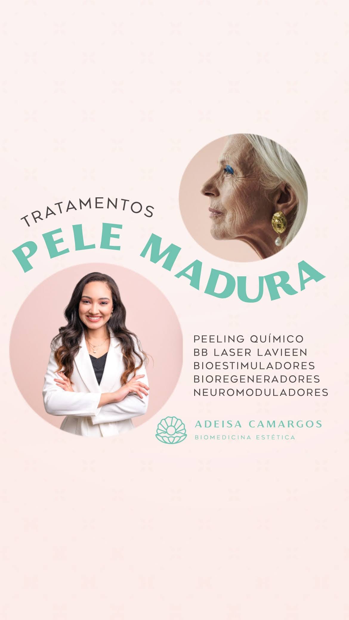 Adeisa Camargos - mulher madura - pele madura - tratamento para rugas e linhas de expressão
