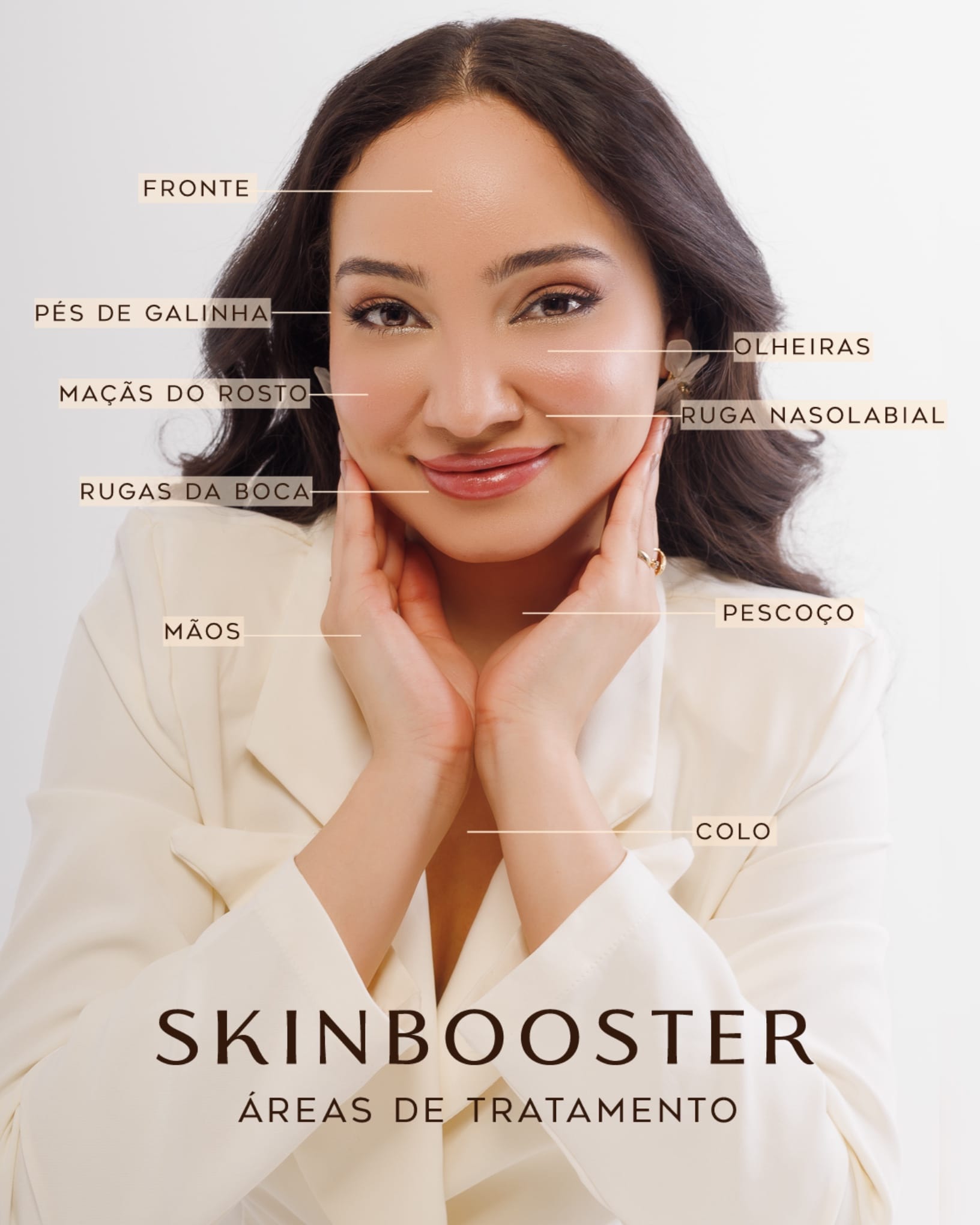 Clínica de Estética em Betim: Harmonização Facial, Tratamento Corporal e Queda de Cabelo 13 Adeisa Camargos Áreas de aplicação Skinbooster